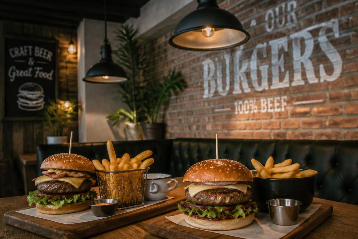 Modelo de site para Hamburgueria