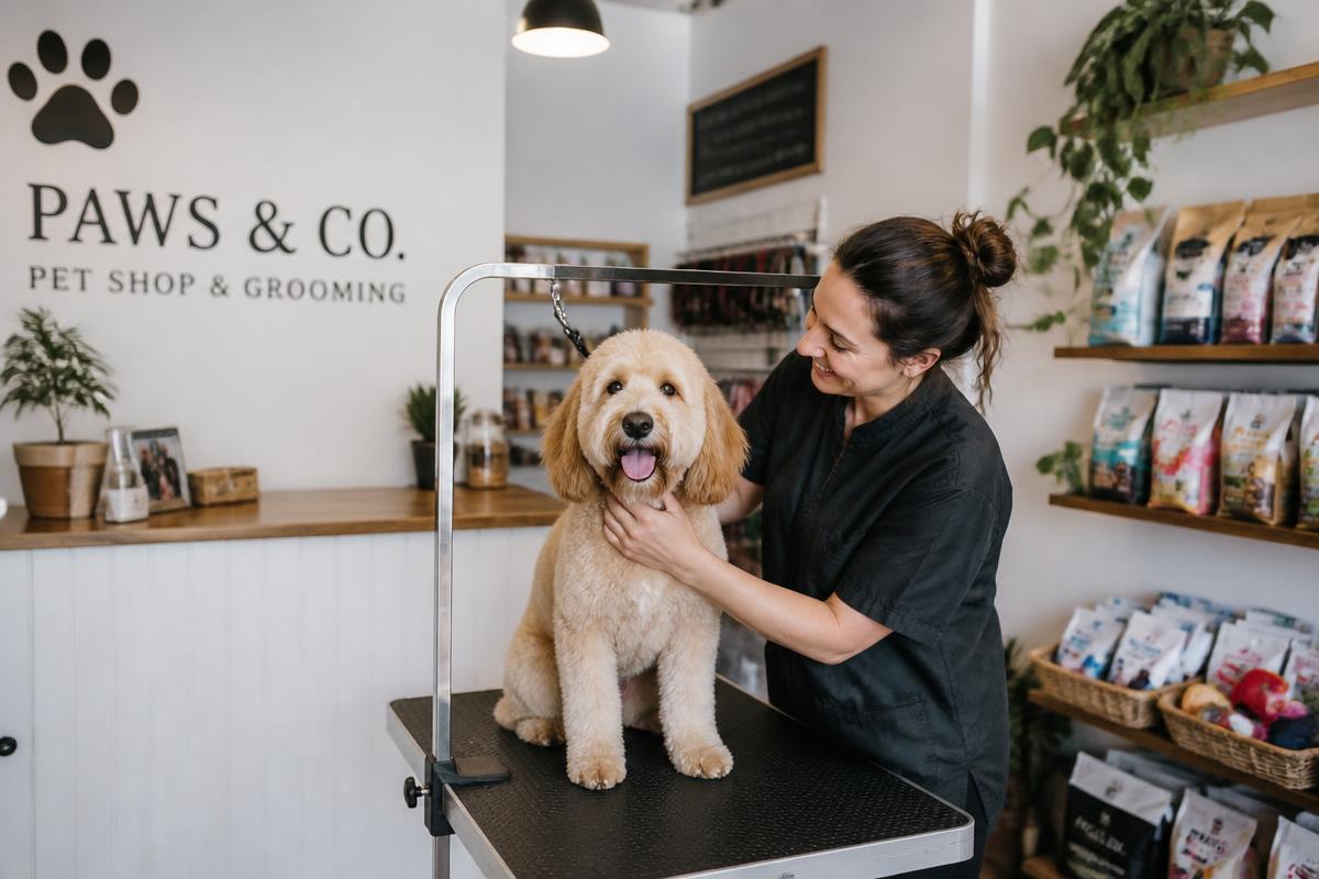Modelo de site para Pet Shop